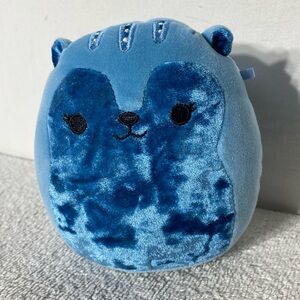 5/$35 Squishmallows Blue Brunhilda The Velvet Squirrel Plush Toy Stuffed Animal